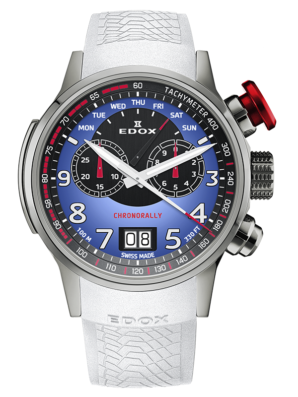 Часы Edox Chronorally 38001-TINR-BUDN