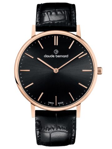 CLAUDE BERNARD SLIM LINE 41 MM 20219-37RC-NIR