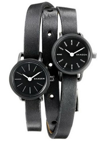 SKAGEN HAGEN DUAL TIME LEATHER SKW2364