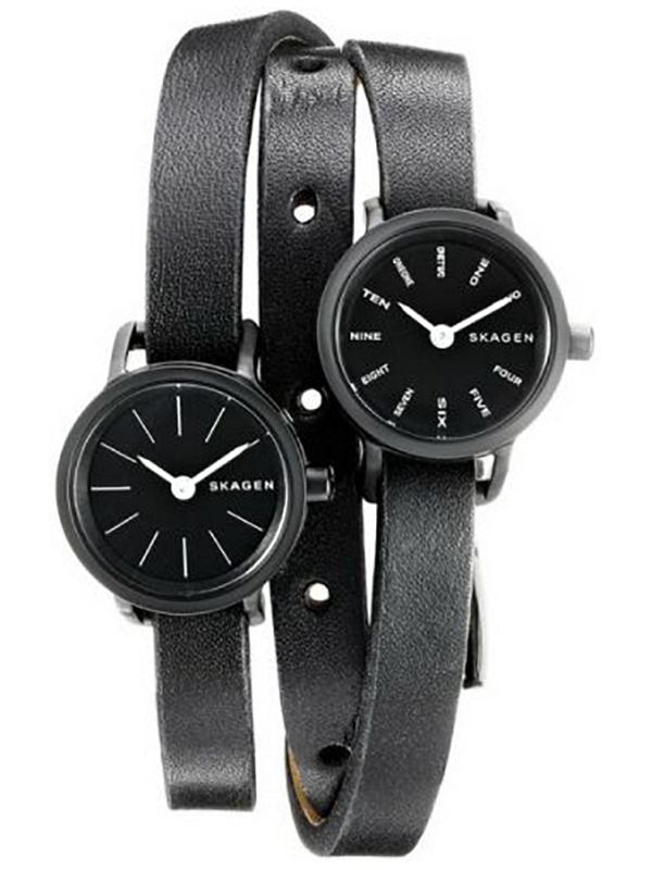 Часы Skagen Hagen Dual Time Leather SKW2364