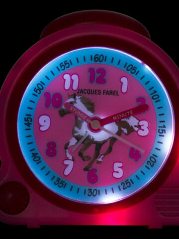 JACQUES FAREL ALARM CLOCK HORSE AVC03HOR