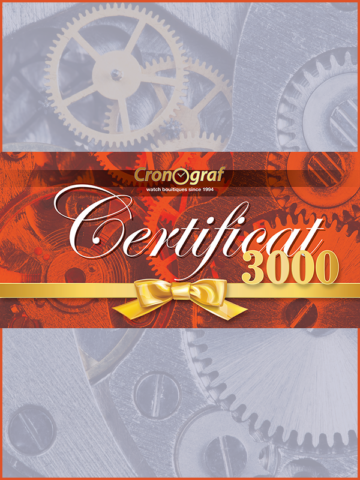 3000- CERTIFICAT CADOU 3000