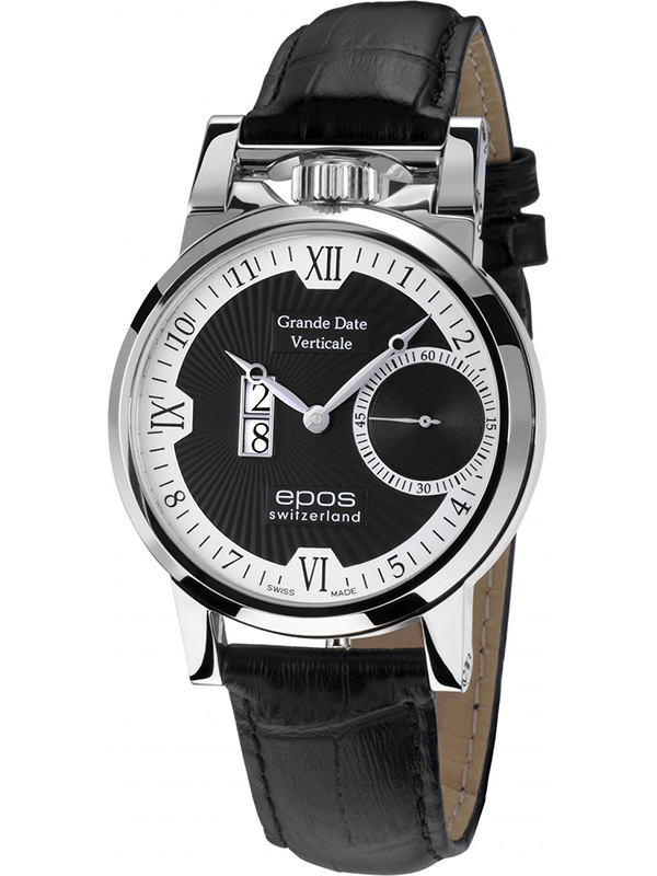 Ceas Epos Grande Date Verticale 3383-253