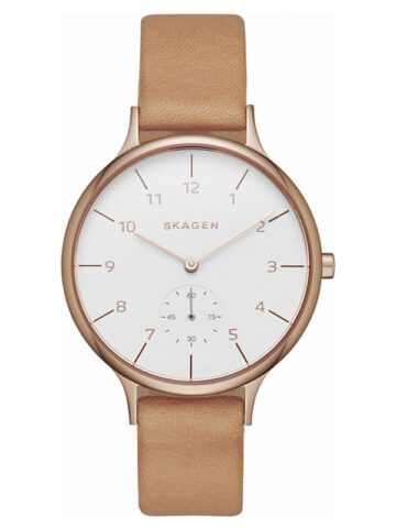 SKAGEN ANITA TAN LEATHER SKW2405