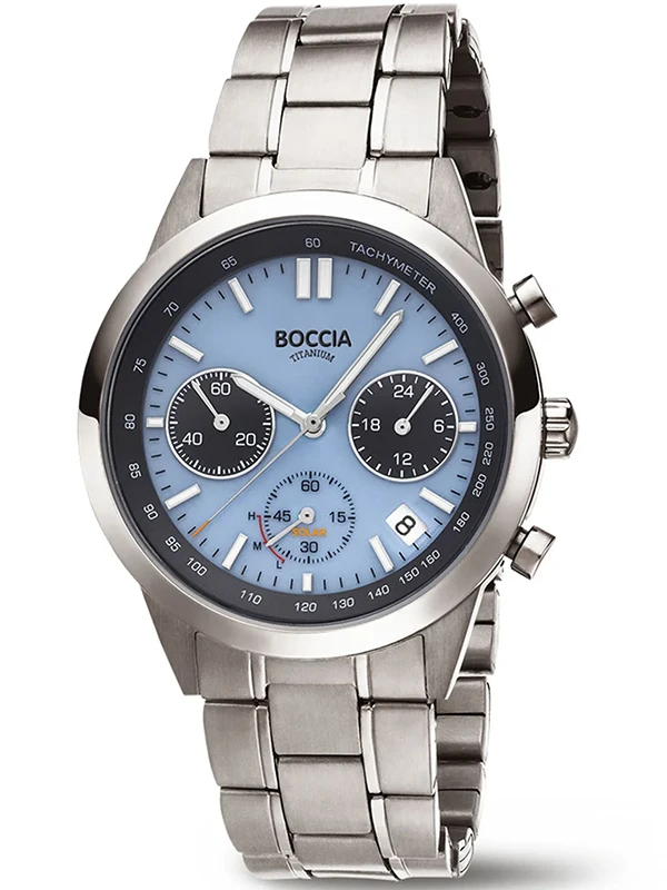 Часы Boccia Titanium Solar 3737-01