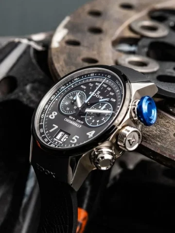 EDOX CHRONORALLY 38003-TINBU-GNBU