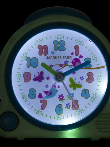 4-2-7 JACQUES FAREL ALARM CLOCK FOREST AVC16FOREST