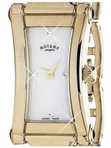 ROTARY LADIES GOLD BRACELET LB02389/29