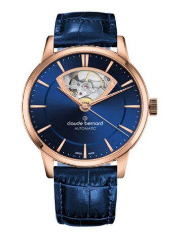 CLAUDE BERNARD CLASSIC AUTOMATIC 3 HANDS OPEN HEART 85017-37R-BUIR3