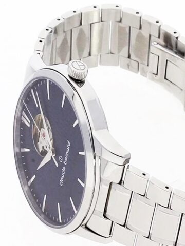 49-2-2 CLAUDE BERNARD CLASSIC AUTOMATIC 3 HANDS OPEN HEART 85017-3M2-BUIN