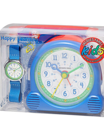 5-1-9 JACQUES FAREL ALARM CLOCK HAPPY HBOP03