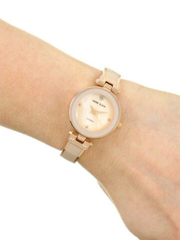 ANNE KLEIN DIAMOND DIAL AK/1980BMRG
