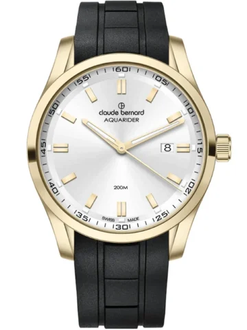 53028-37JCA-AID CLAUDE BERNARD AQUARIDER Date Gents 53028-37JCA-AID