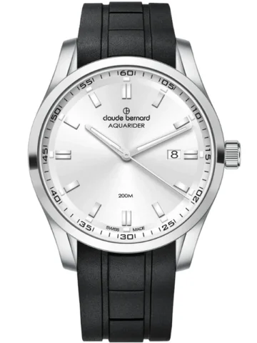 53028-3CA-AIN CLAUDE BERNARD AQUARIDER Date Gents 53028-3CA-AIN