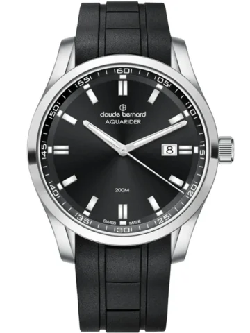 53028-3CA-NIN CLAUDE BERNARD AQUARIDER Date Gents 53028-3CA-NIN