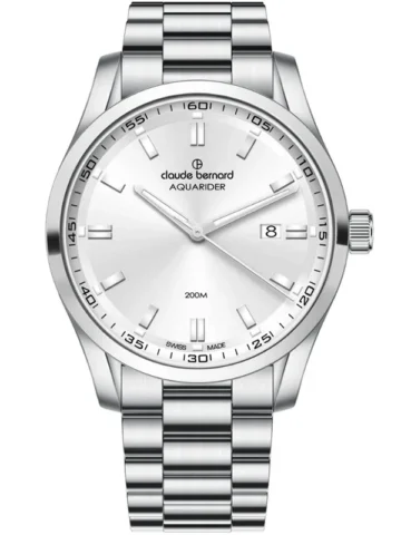 53028-3M-AIN CLAUDE BERNARD AQUARIDER Date Gents 53028-3M-AIN