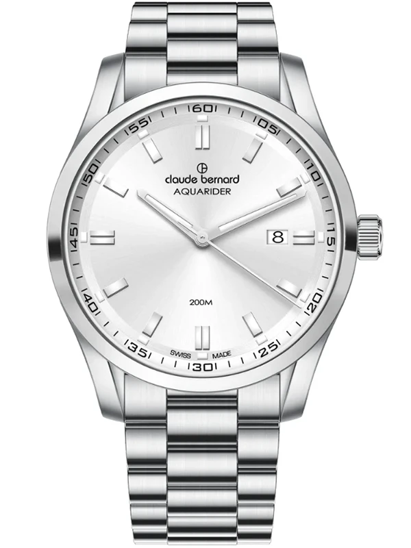 Часы Claude Bernard Aquarider Date Gents 53028-3M-AIN