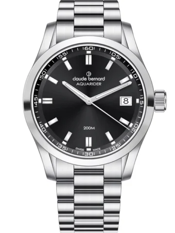 53029-3M-NIN копия CLAUDE BERNARD AQUARIDER Date Ladies 53029-3M-NIN