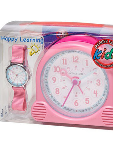 6-1-1-1 JACQUES FAREL ALARM CLOCK HAPPY HBOP04