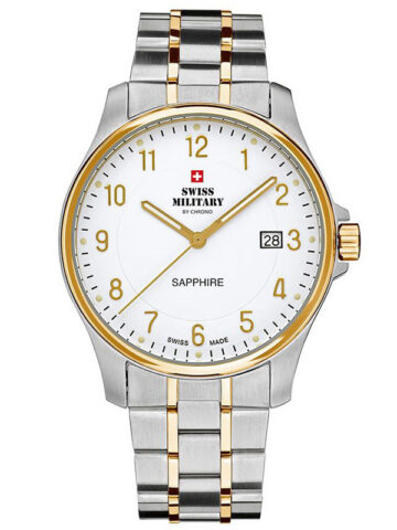6-12 SWISS MILITARY BY CHRONO QUARTZ WATCHES SM30137.04