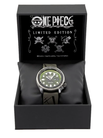 6 SEIKO 5 SPORTS ONE PIECE ZORO SRPH67K1