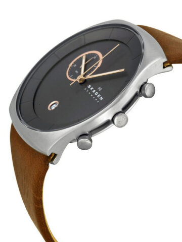 70-1-1 SKAGEN HAVENE CHRONOGRAPH LEATHER SKW6085