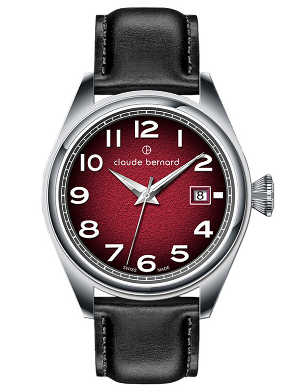 Ceas Claude Bernard Proud Heritage 3 Hands Quartz With Sapphire 70203-3C-ROUB