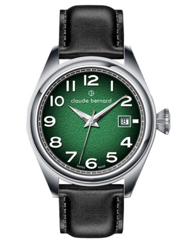 CLAUDE BERNARD PROUD HERITAGE 3 HANDS QUARTZ WITH SAPPHIRE 70203-3C-VB