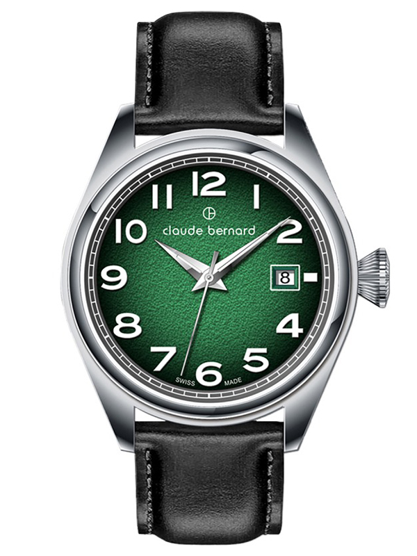 Ceas Claude Bernard Proud Heritage 3 Hands Quartz With Sapphire 70203-3C-VB