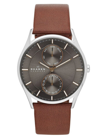 SKAGEN HOLST BROWN LEATHER SKW6086