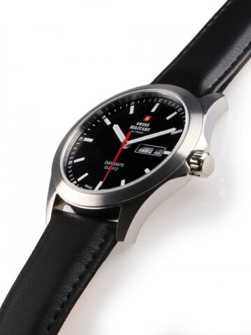 77-1-1 SWISS MILITARY BY CHRONO QUARTZ WATCHES SMP36040.11