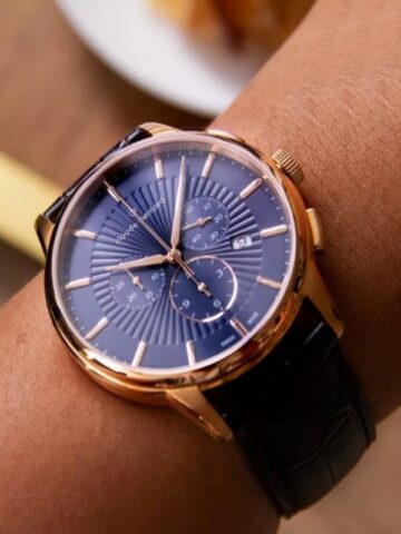 77-3 CLAUDE BERNARD CLASSIC CHRONOGRAPH 10237-37R-BUIR