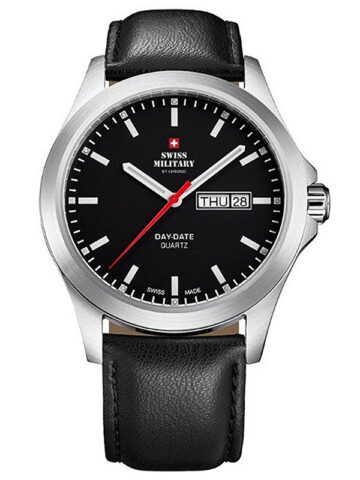 77-6 SWISS MILITARY BY CHRONO QUARTZ WATCHES SMP36040.11