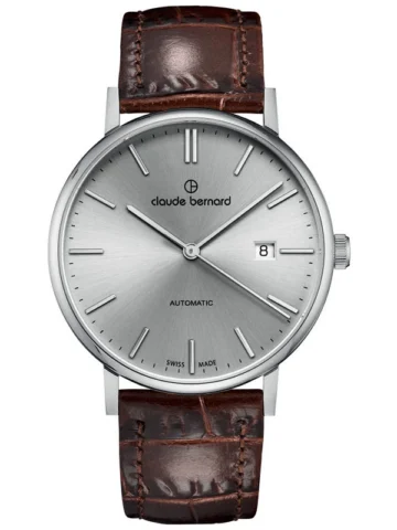CLAUDE BERNARD SLIM LINE AUTOMATIC 3 HANDS 80102-3-AIN