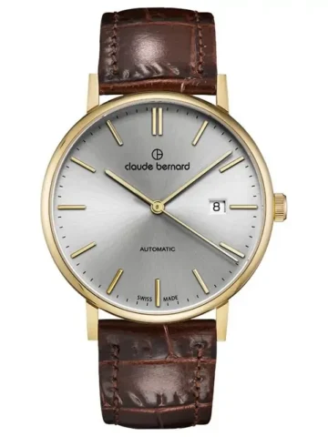 CLAUDE BERNARD SLIM LINE AUTOMATIC 3 HANDS 80102-37J-AID
