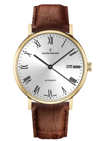 CLAUDE BERNARD SLIM LINE AUTOMATIC 3 HANDS 80102-37J-AR