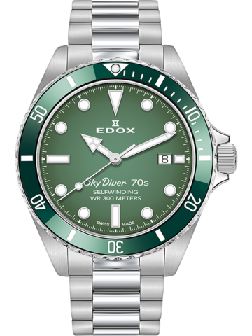 EDOX SKYDIVER 70S DATE AUTOMATIC 80115-3VM-VDN