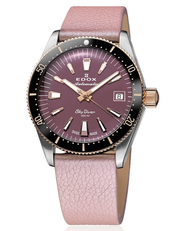 Часы Edox Skydiver 80131-357RNRC-VIO