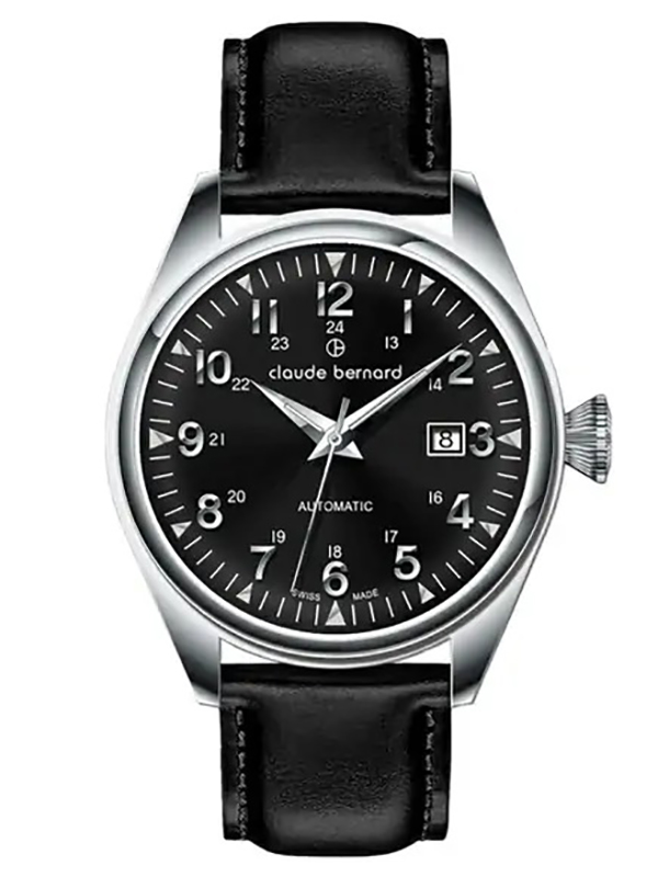 Ceas Claude Bernard Proud Heritage Automatic 3 Hands With Sapphire 80132-3C-NIN