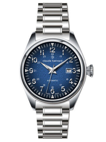 CLAUDE BERNARD PROUD HERITAGE AUTOMATIC 3 HANDS WITH SAPPHIRE 80132-3M-BUIND