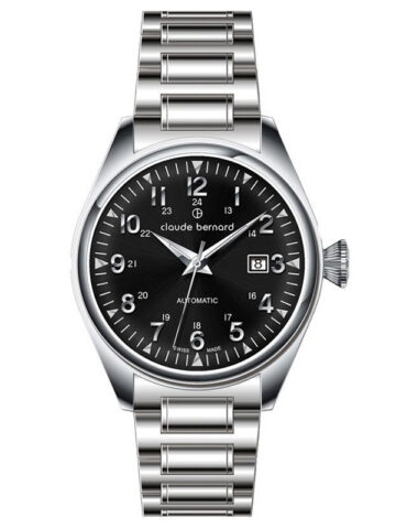 CLAUDE BERNARD PROUD HERITAGE AUTOMATIC 3 HANDS WITH SAPPHIRE 80132-3M-NIN