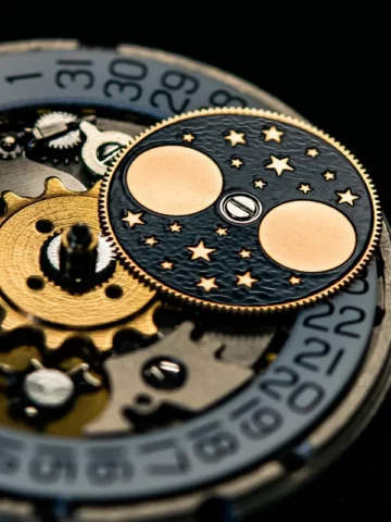 CLAUDE BERNARD SLIM LINE AUTOMATIC MOON PHASE 80501-3-BUIN