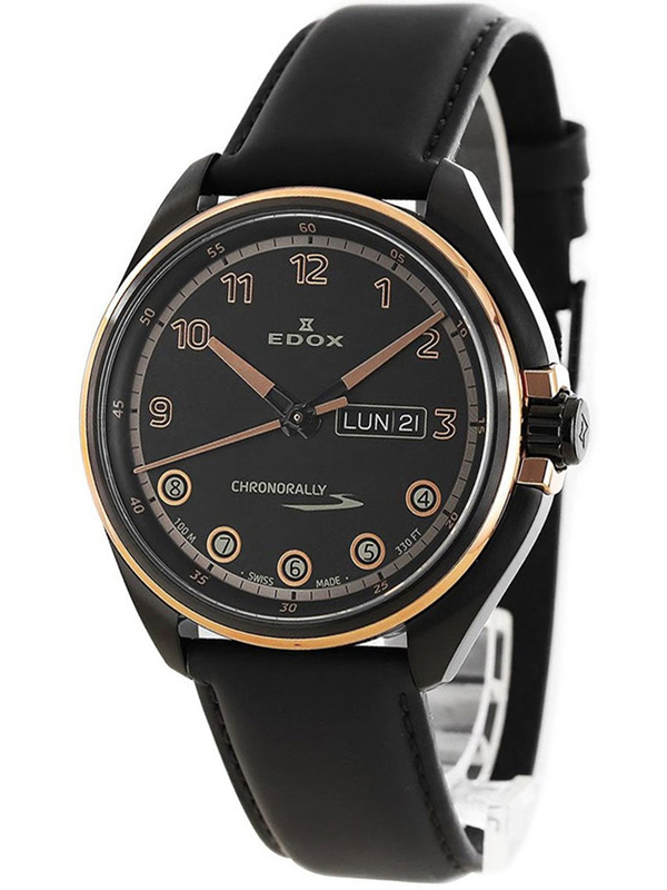 Часы Edox Chronorally-S 84301-37NRCN-NNR