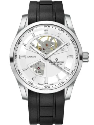 85030-3CA-AIN CLAUDE BERNARD AQUARIDER Automatic Open Heart 85030-3CA-AIN