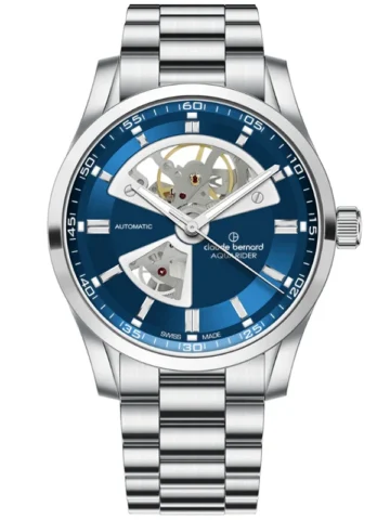 85030-3M-BUIN CLAUDE BERNARD AQUARIDER Automatic Open Heart 85030-3M-BUIN