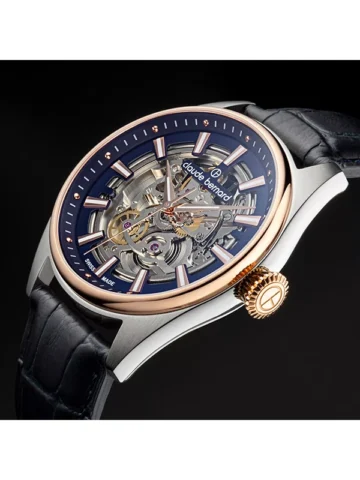 85309-357rc-buir.2 CLAUDE BERNARD Proud Heritage Automatic Skeleton 85309-357RC-BUIR