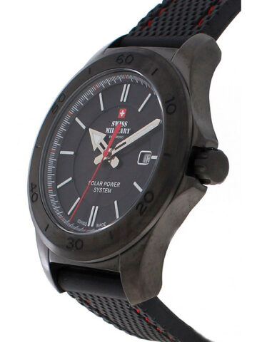 88-1-1 SWISS MILITARY BY CHRONO QUARTZ WATCHES SOLAR SMS34074.07