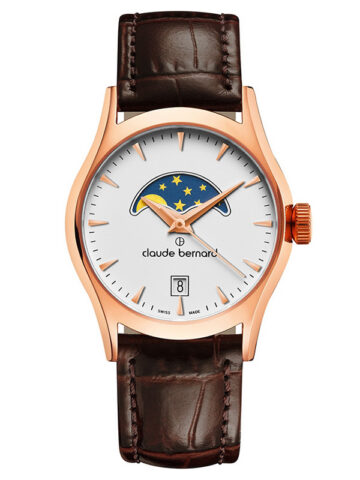 CLAUDE BERNARD CLASSIC MOONPHASE 39010-37R-BIR