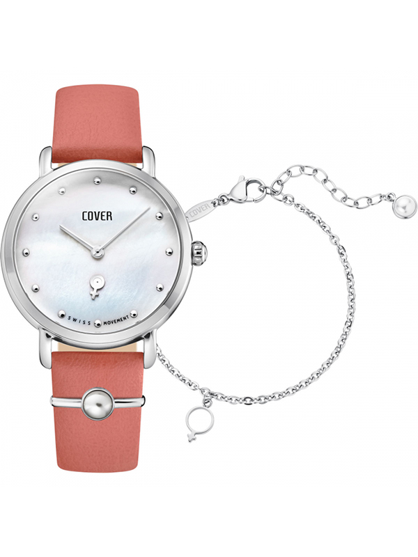 Ceas Cover Crazy Seconds Venus Pearl SET.CO1003.03