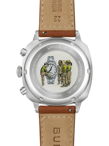 96B482.3 BULOVA MILITARY VW1 Chronograph 96B482